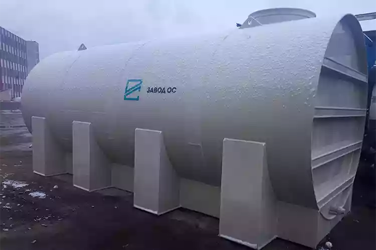 Горизонтальный наземный резервуар